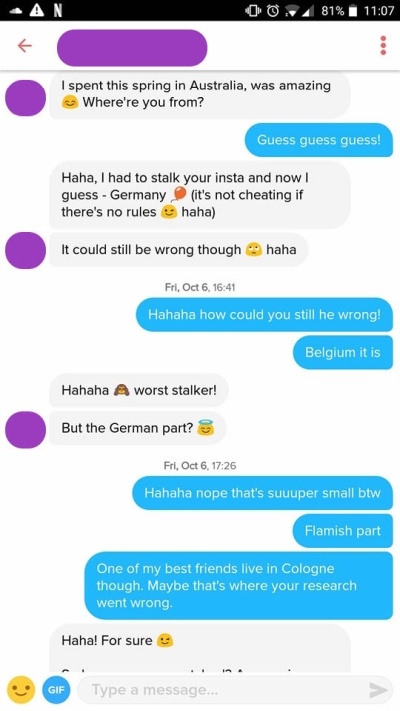 Hoe te flirten op tinder
