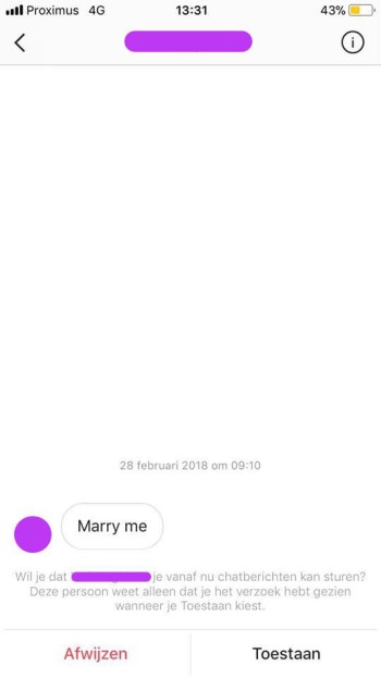 Flirten op instagram