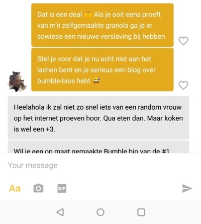 Flirten en plagen