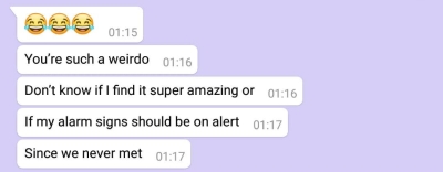 Flirten via whatsapp voorbeelden